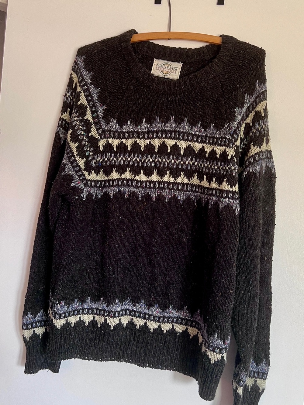 Northwest Vintage Fair Isle Crewneck Sweater
